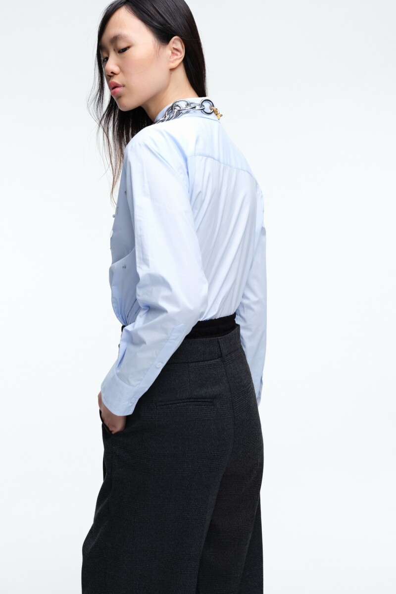 CAMISA Celeste