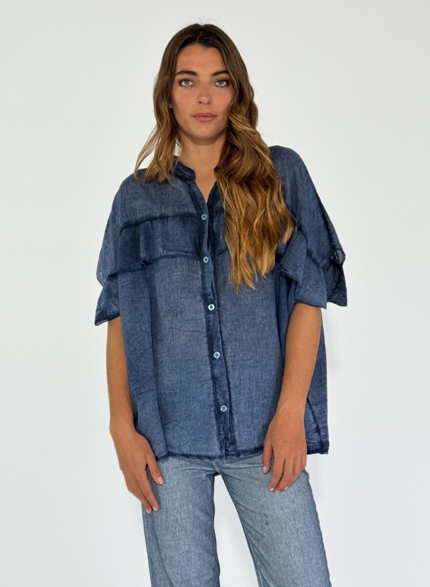 CAMISA SISTINA - AZUL 