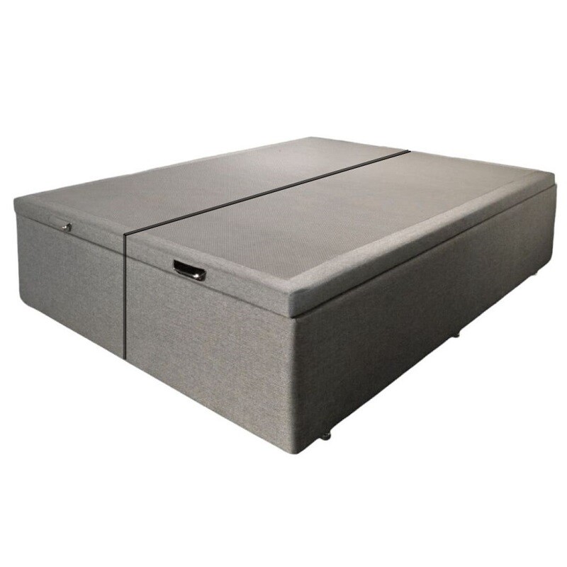 Box Baúl Lino Gris Queen 158x198x045