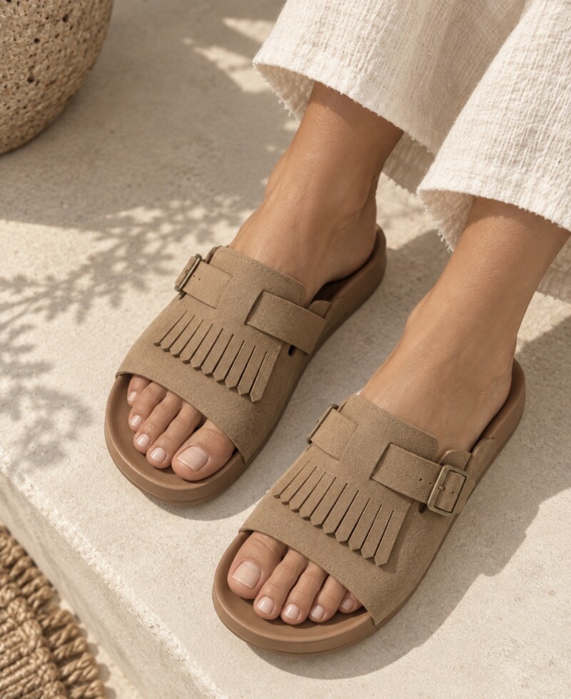 Sandalia Mery beige