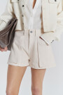 SHORT MURALLA CRUDO Crudo