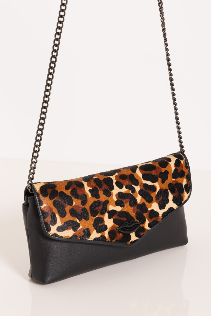 SOBRE LIPSTICK FLAP Leopardo