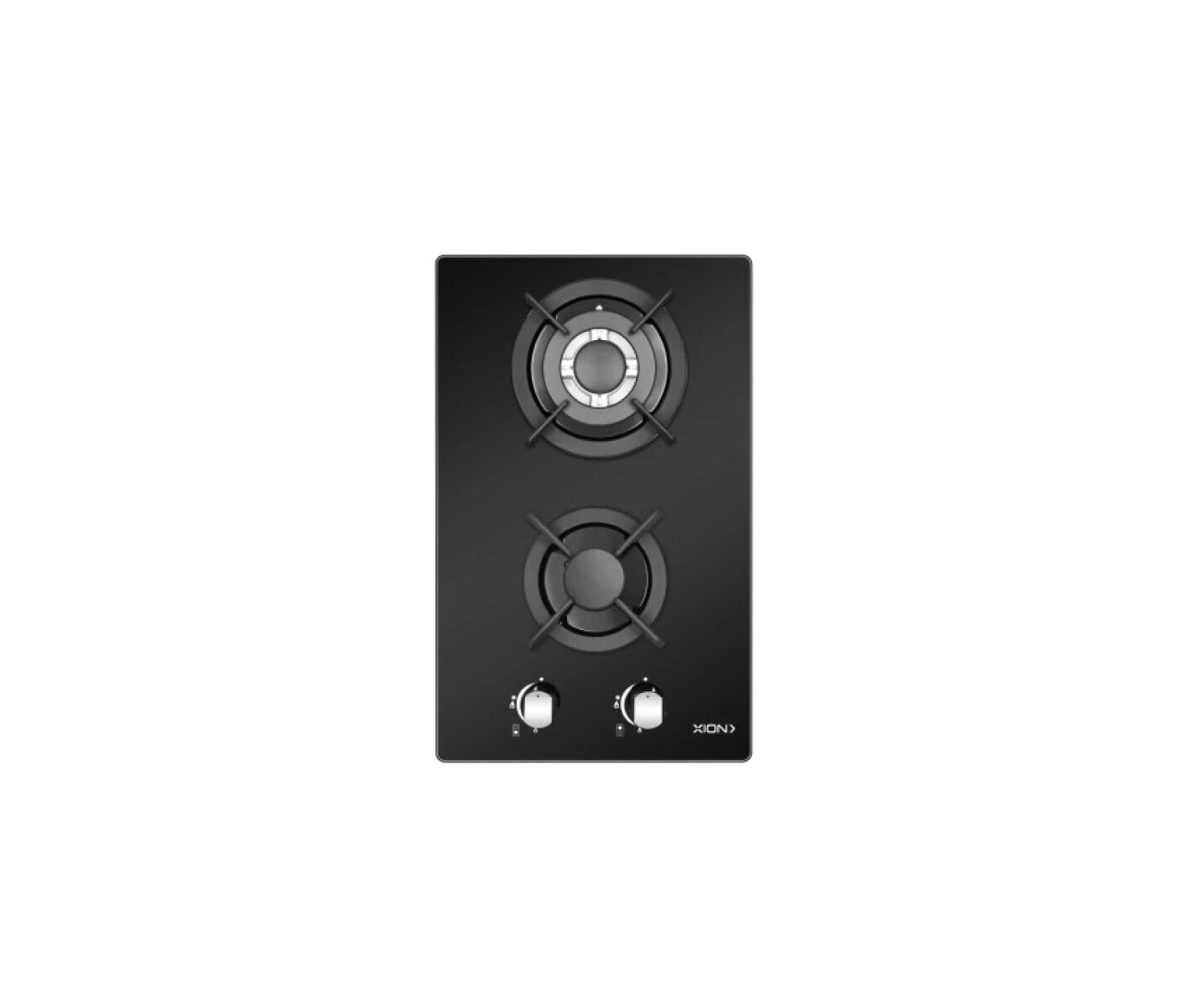 Placa A Gas Xion 2 Hornallas Vidrio 