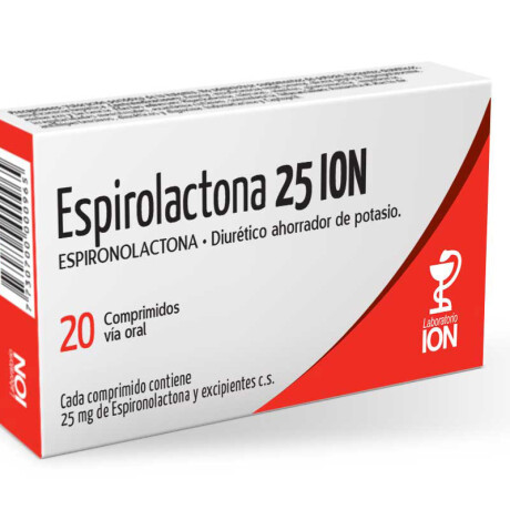 Espirolac ION 25mg 20 Comprimidos Espirolac ION 25mg 20 Comprimidos