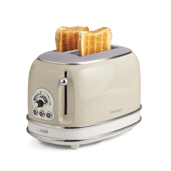 Tostadora Ariete Vintage Retro 2 Panes BEIGE