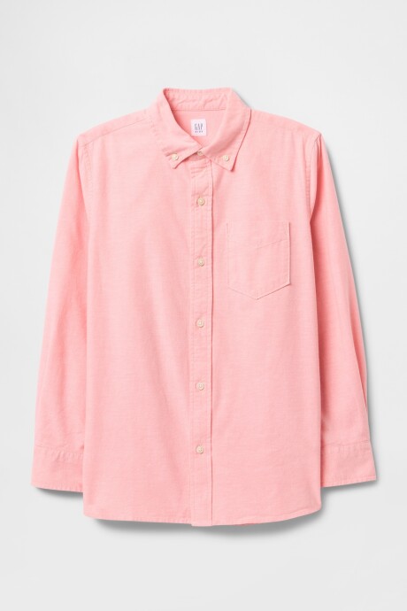 Camisa Oxford Niño Tea Rose