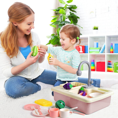 Pileta Cocina Lavavajillas Infantil Conecta al Agua Jug007005