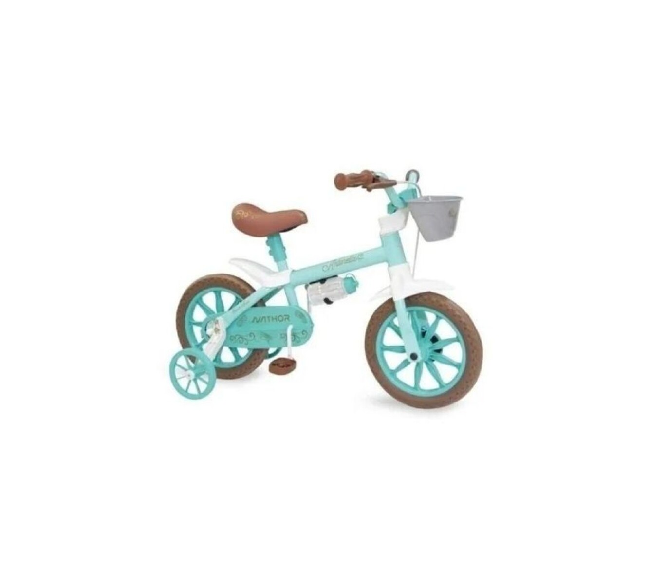 Bicicleta Infantil Rodado 12 - Verde agua 
