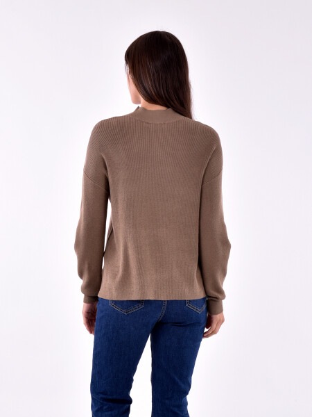 BUZO VIOLET MARRON MEDIO