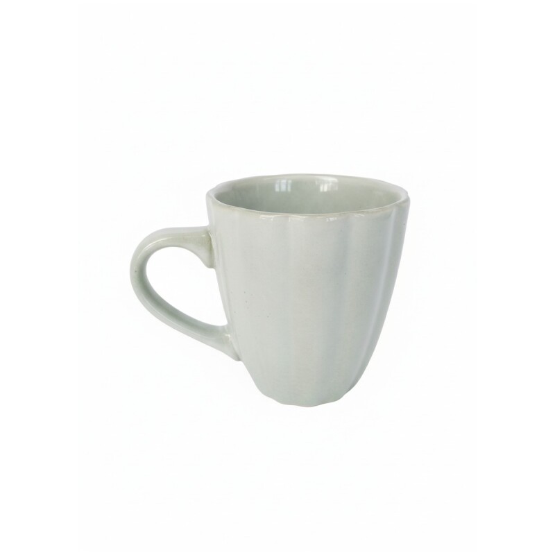 TAZA CERAMICA VERDE MENTA 9X10.5CM Unica
