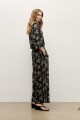 Pantalon estampa Silvestre negro