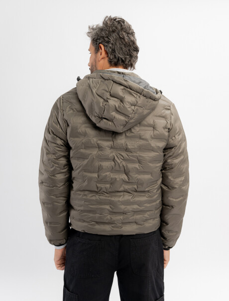 Campera capitoneada Ultratek oliva