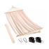 Hamaca Paraguaya Reforzada Silla Colgante Con Bolso Madera Y Soporte Jardin Patio Imback Color Beige Hamaca Paraguaya Reforzada Silla Colgante Con Bolso Madera Y Soporte Jardin Patio Imback Color Beige
