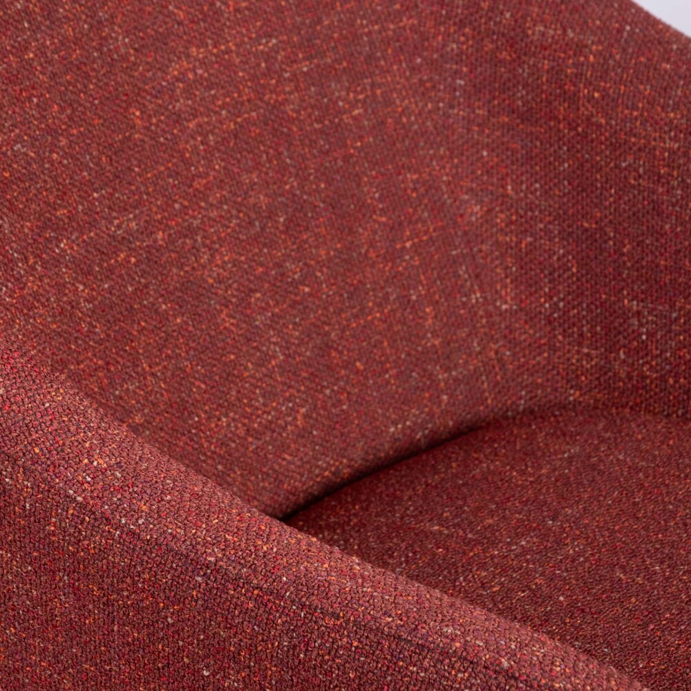 BUTACA TELA-Y-METAL NARANJA BERNA TERRACOT