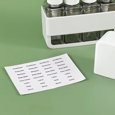 Set de 4 frasquitos con estuche rígido Rosado