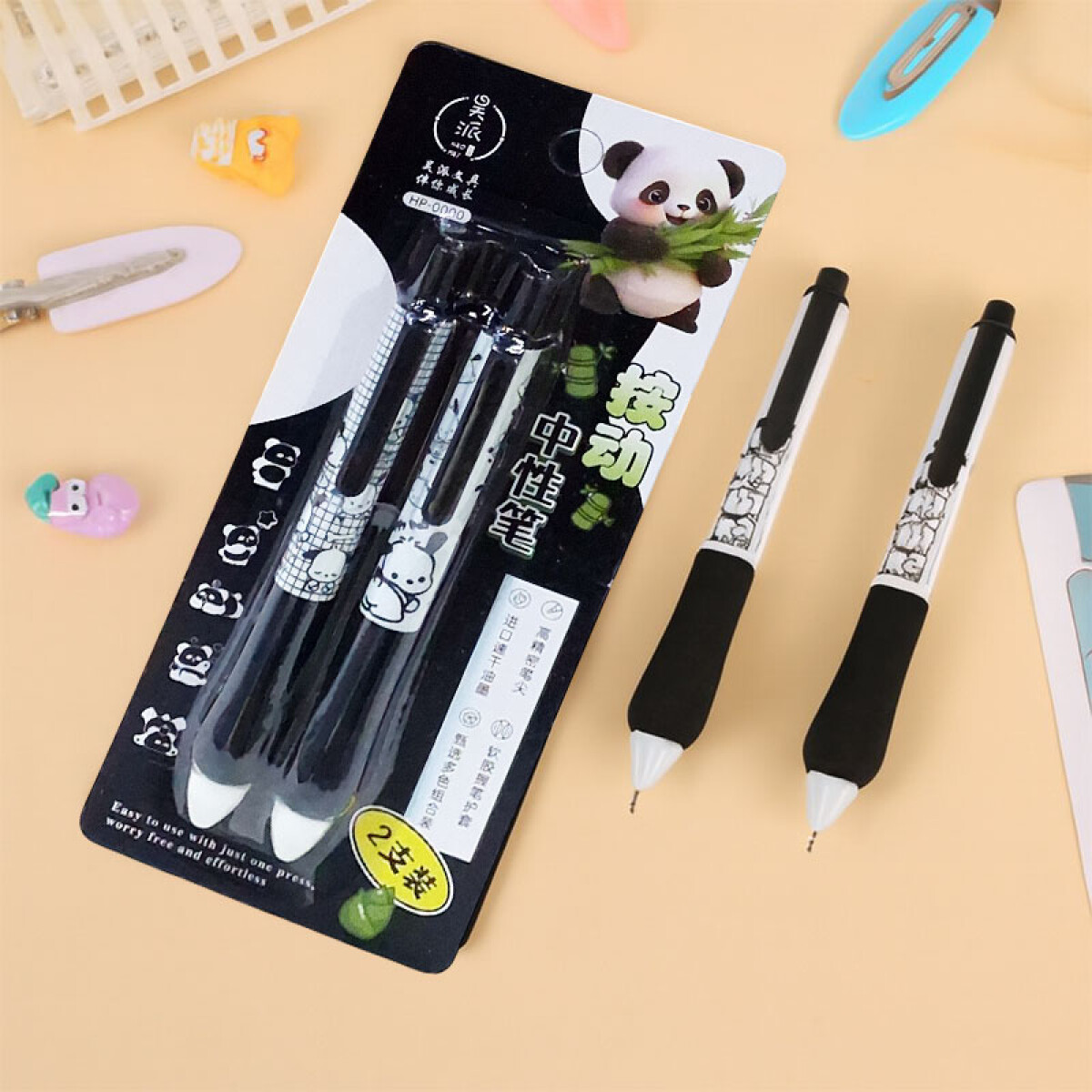 Lapicera gel 2pcs - Lapicera Gel 2pcs 