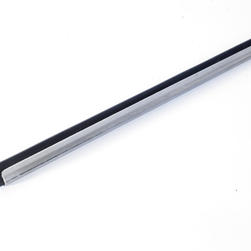 Riel y Goma Stainless - 30 cm.