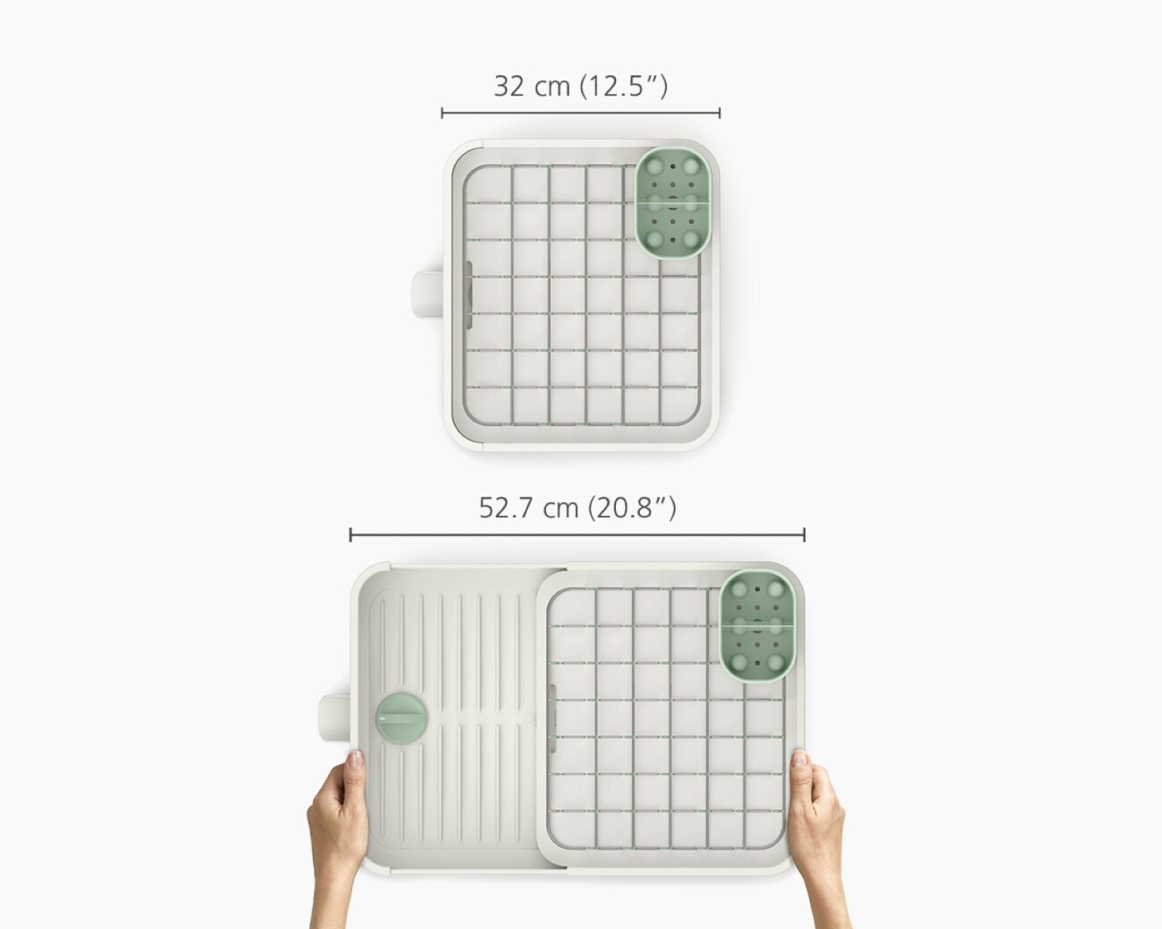 Escurridor de Platos Extensible Joseph Joseph Extend™ Stone Green - PREVENTA Escurridor de Platos Extensible Joseph Joseph Extend™ Stone Green - PREVENTA