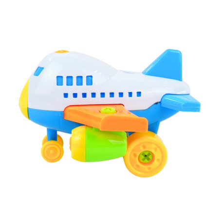 Avion desmontable con destornillador Avion desmontable con destornillador