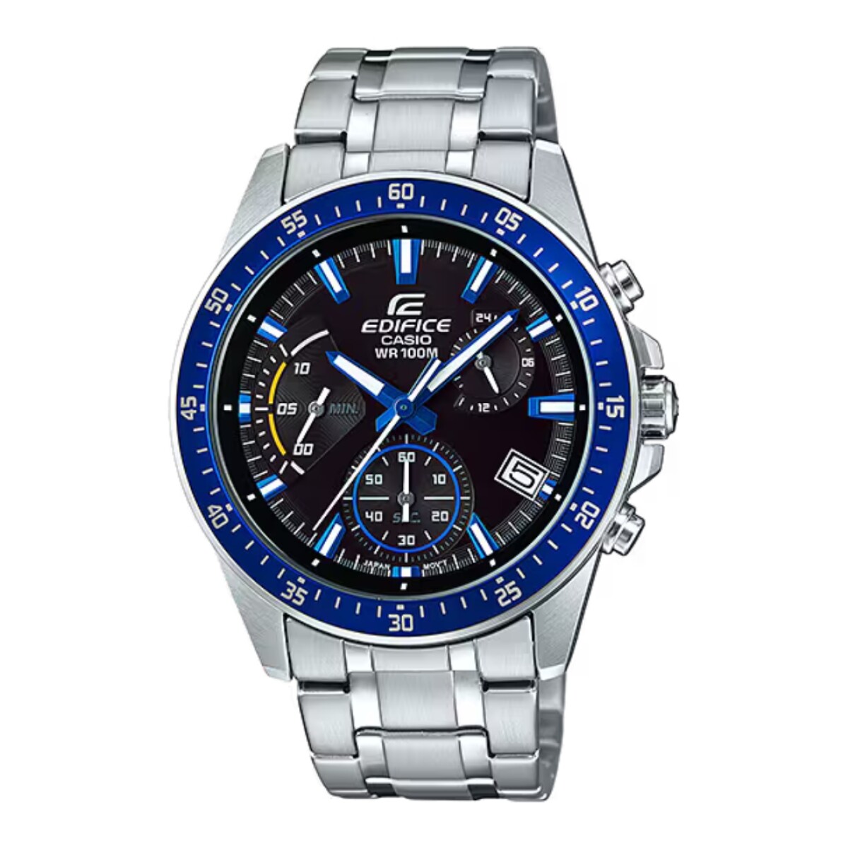 Reloj Casio Edifice Efv540d-1a2vudf Para Hombre Con Correa De Acero 