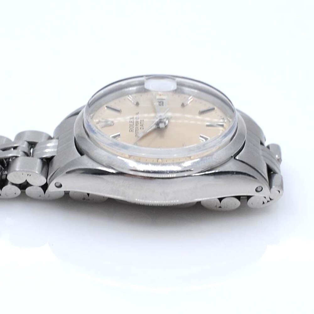 Rolex date dama 6516 acero inoxidable 25 mm año 1970 Rolex date dama 6516 acero inoxidable 25 mm año 1970