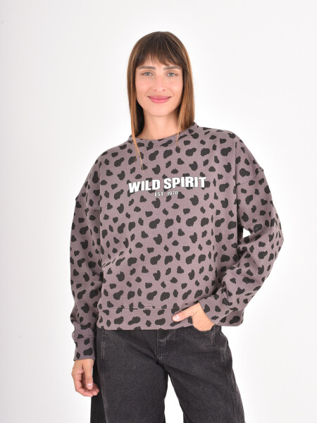 BUZO SAURIEL GRIS OSCURO