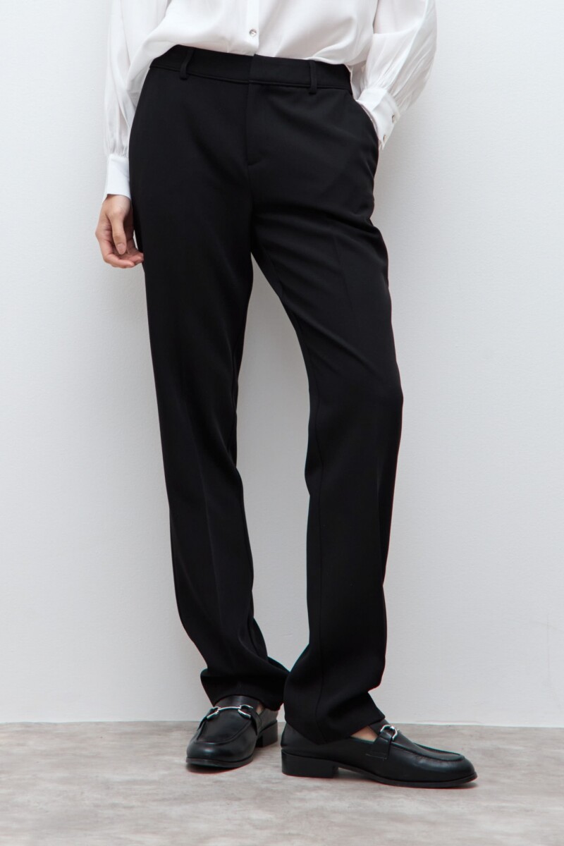 Pantalón slim sastrero negro