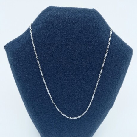 Cadena de plata. Modelo, FORCET, 40 cm. Cadena de plata. Modelo, FORCET, 40 cm.