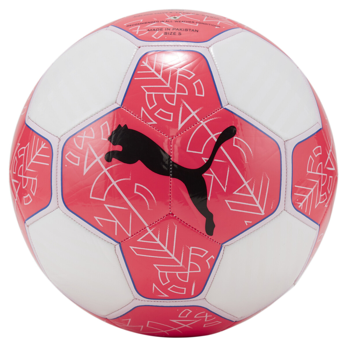 Pelota Puma Prestige - Blanco - Rojo Fuego - Negro 