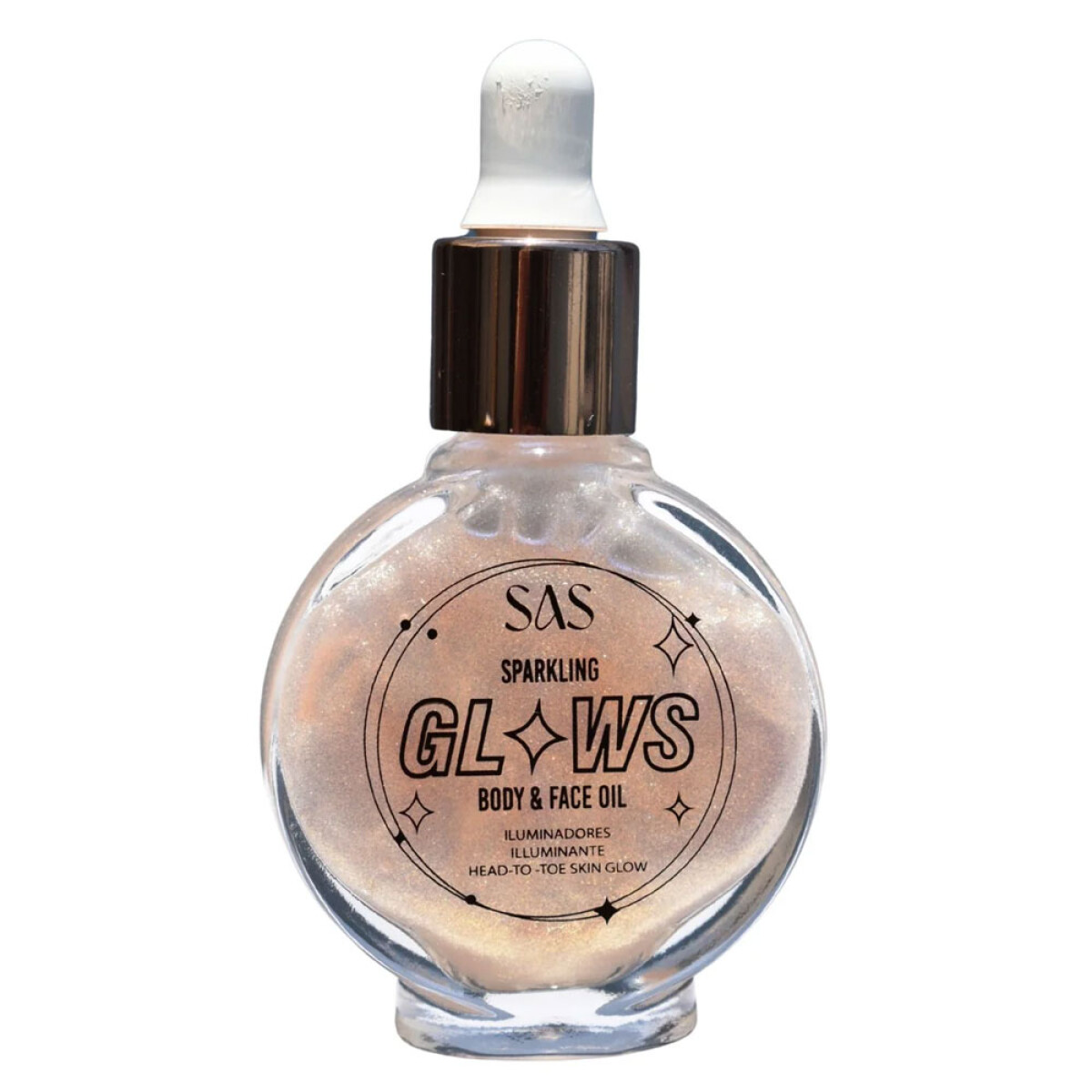 SAS Iluminador para rostro y cuerpo - Champagne 