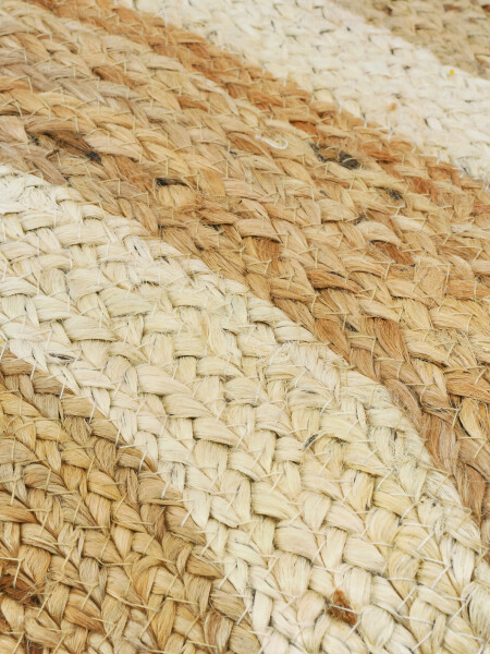 ALFOMBRA CALCUTA REDONDA BEIGE (V)