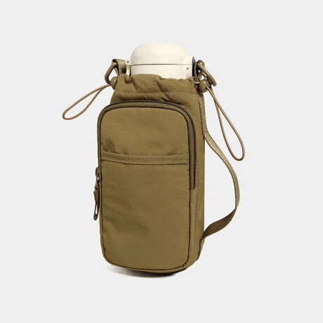 Bolso Porta Botellas Impermeable de Viaje Verde