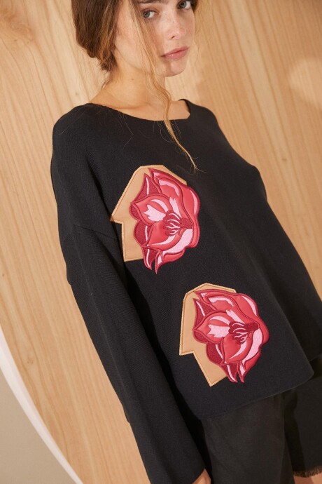 SWEATER HULA NEGRO