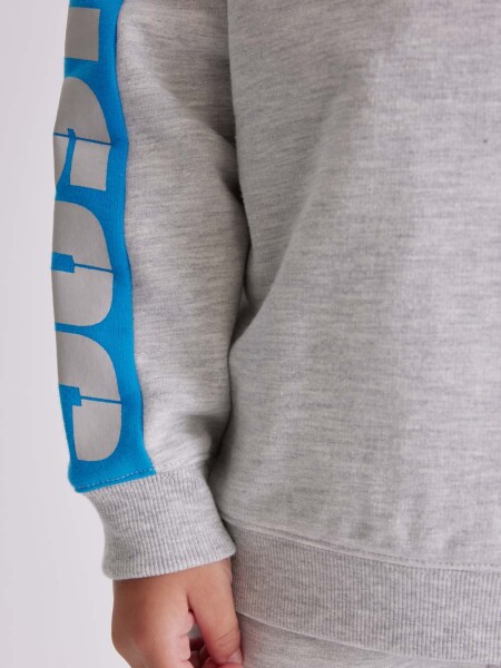 Buzo deportivo Gris Melange