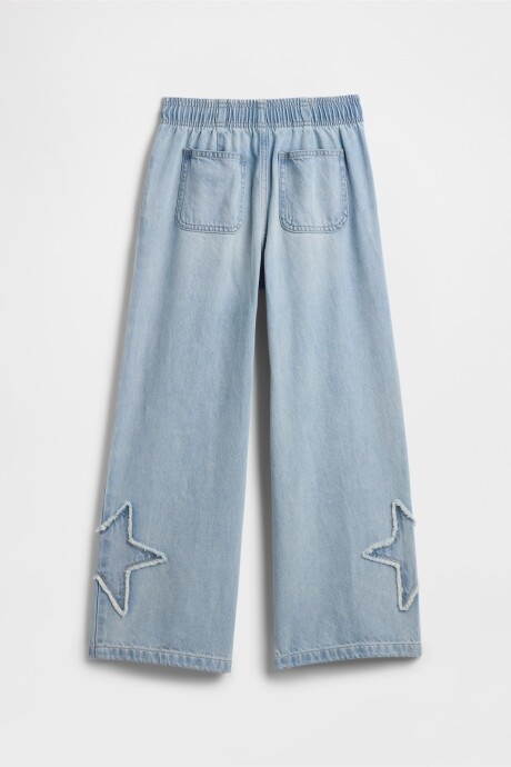 Jean Easy Niña Light Wash