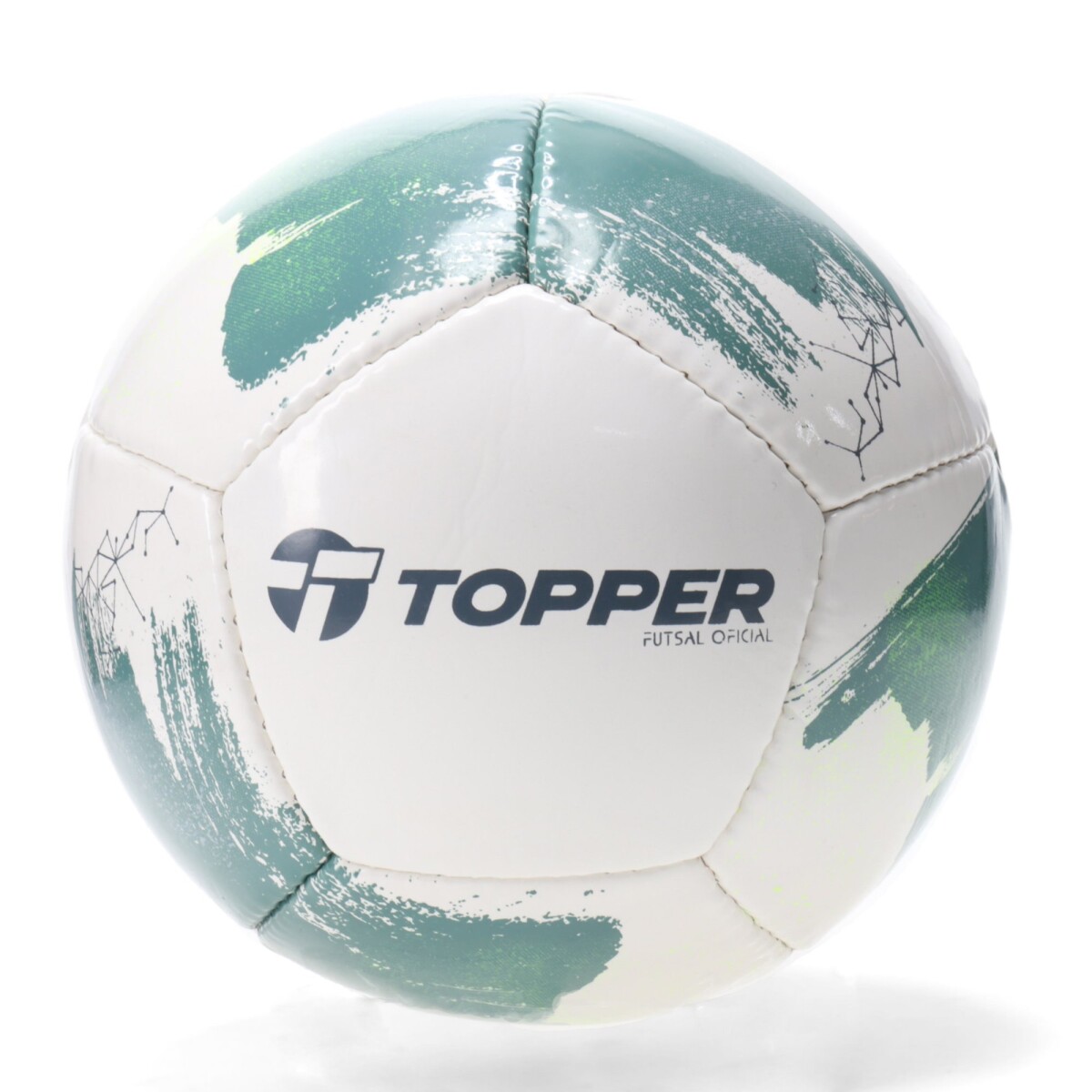 Pelota Topper Ultimate V - Blanco - Verde 