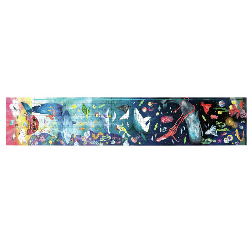 Puzzle Óceano Glow 1.5 m 200 piezas Hape Puzzle Óceano Glow 1.5 m 200 piezas Hape