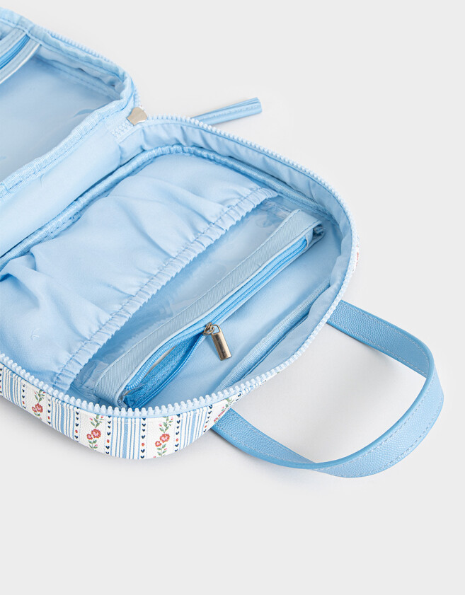 Porta Cosméticos Necessaires - Estampado Flores