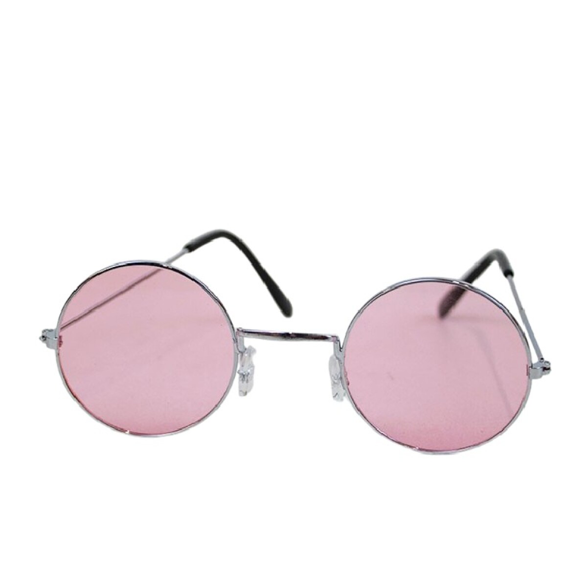 Lentes Lennon de Metal - Rosado 