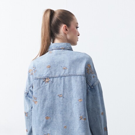 SOBRECAMISA ALONDRA Azul