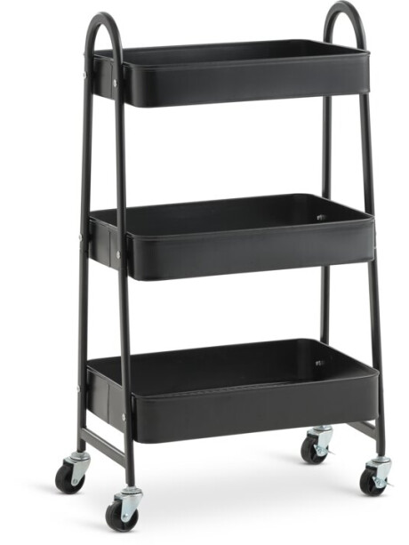 Carrito KANSTRUP acero negro Carrito KANSTRUP acero negro