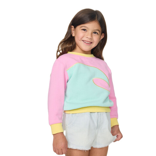 Buzo Rip Curl Surf Wave Crew Niña - Rosa Buzo Rip Curl Surf Wave Crew Niña - Rosa