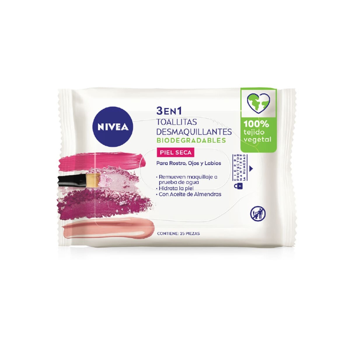 NIVEA VISAGE TOALLITAS DESMAQ. SENSIBLE 