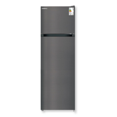 refrigerador con freezer 259 litros - xion ACERO INOXIDABLE