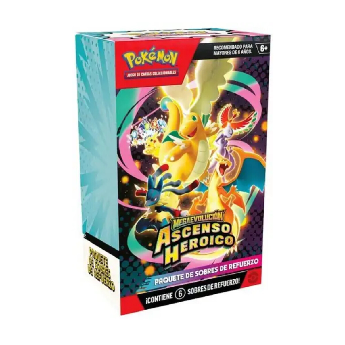 Pokémon Paquete de Sobres de Refuerzo - Ascenso Heroico 