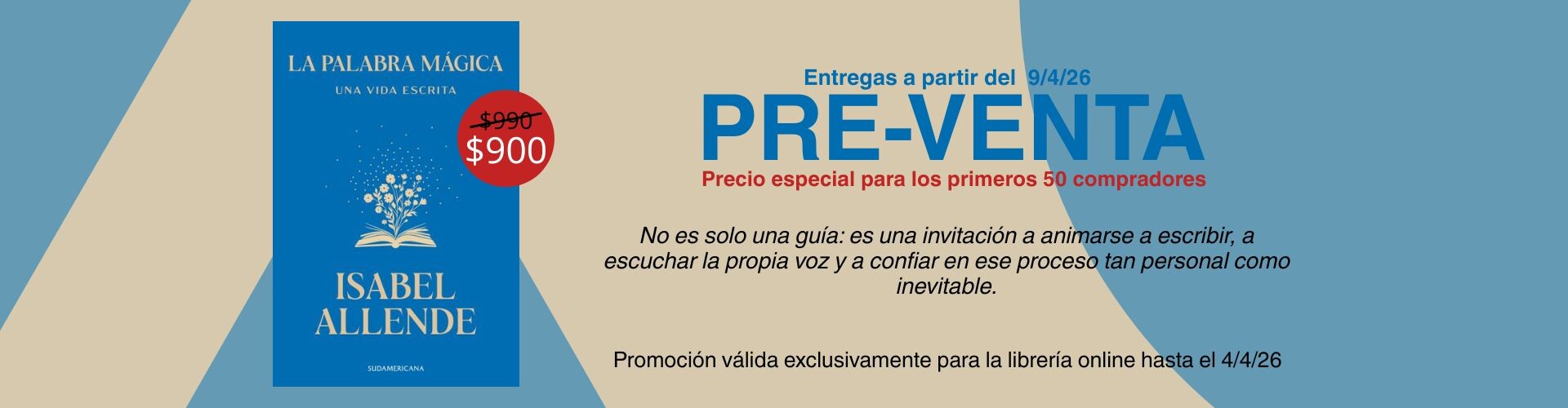 Pre-Venta La palabra mágica.