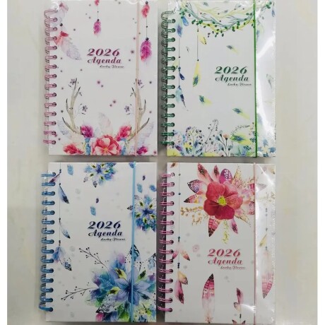 Agenda Flip 2026 HS0964 Calm con Espiral Varios Modelos 001