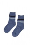Medias Kids Rib Azul