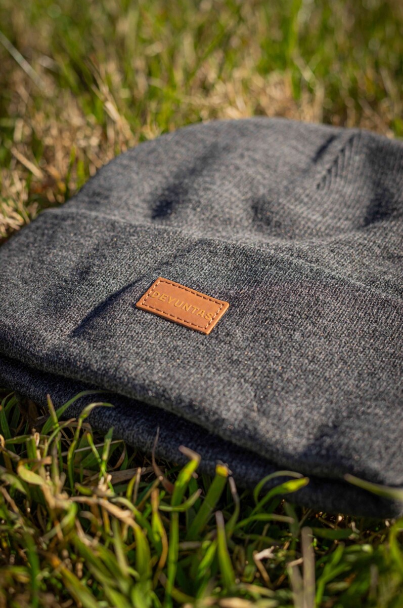 Gorro tejido - Gris 