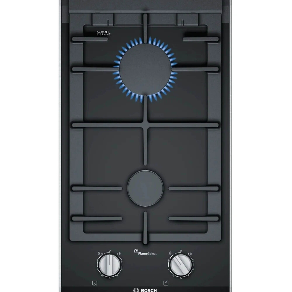 ANAFE BOSCH GAS NEGRO PRB3A6B70 30 CM